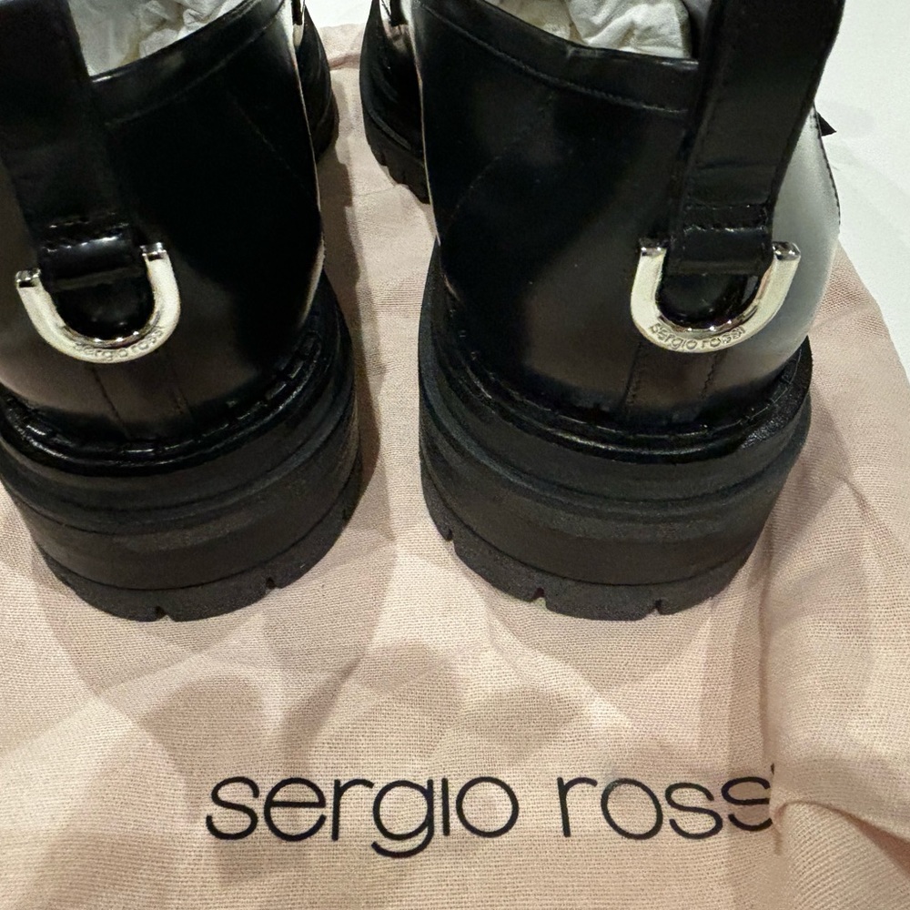 NWB Sergio Rossi Beautiful Loafers SIZE 40 - Picture 8 of 16